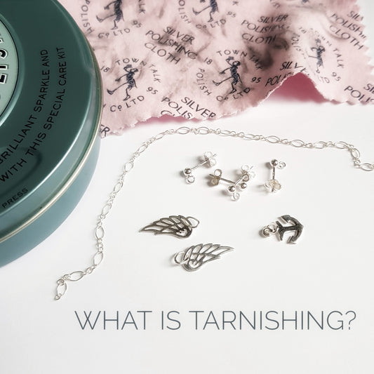 Sterling Silver tarnish going black