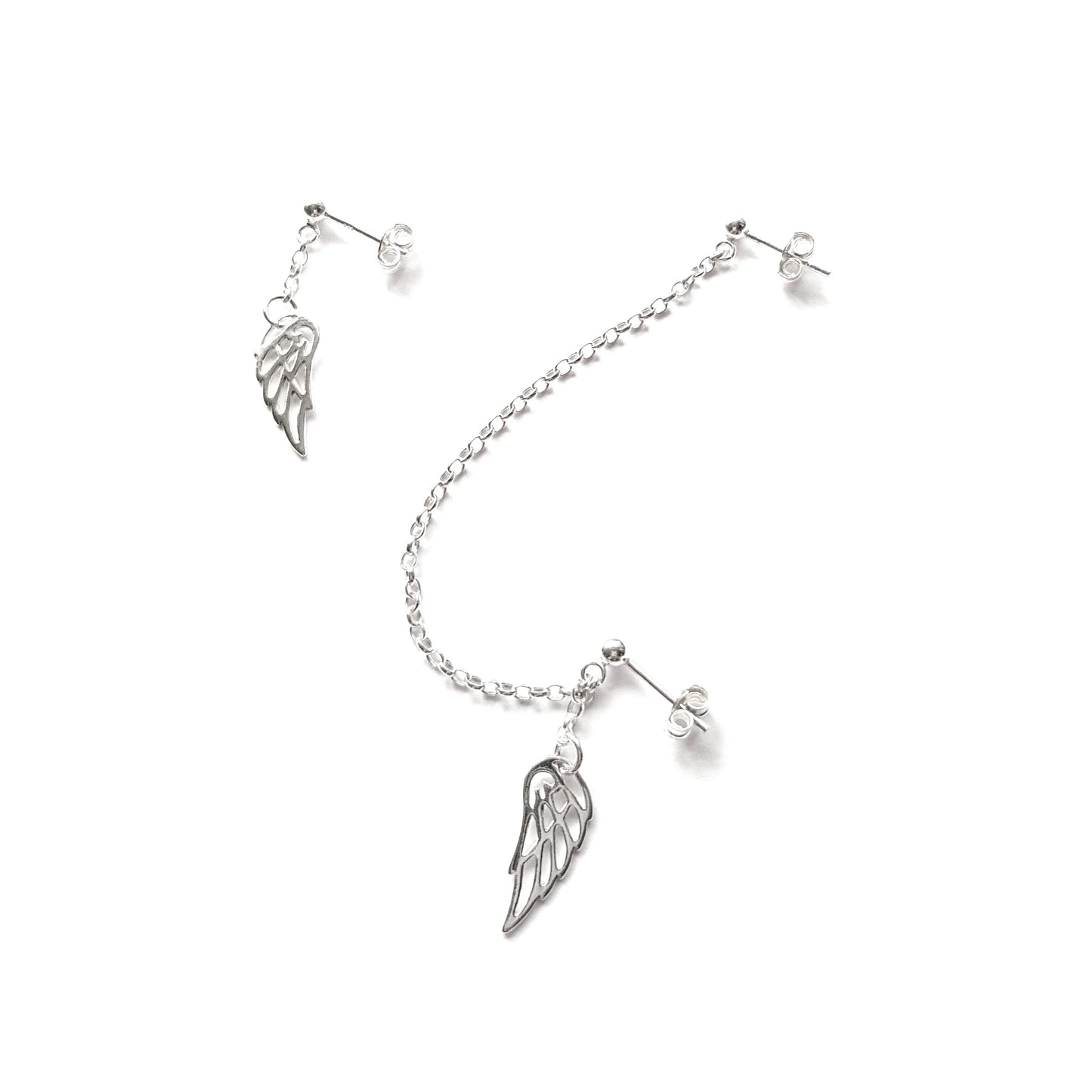 Feather wing angel earring cartilage helix