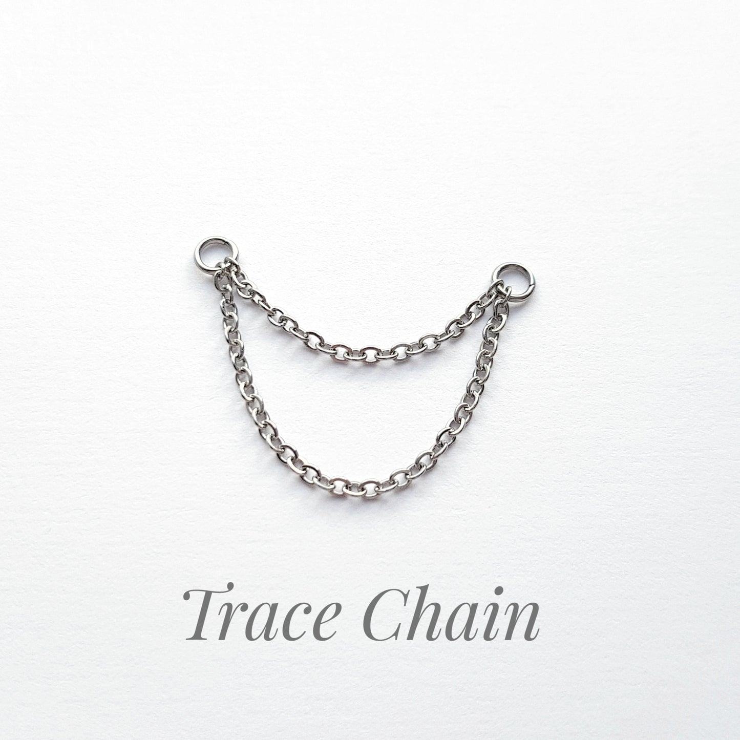 Stainless Steel Chains for Barbell Labret Hoops Ear Chains