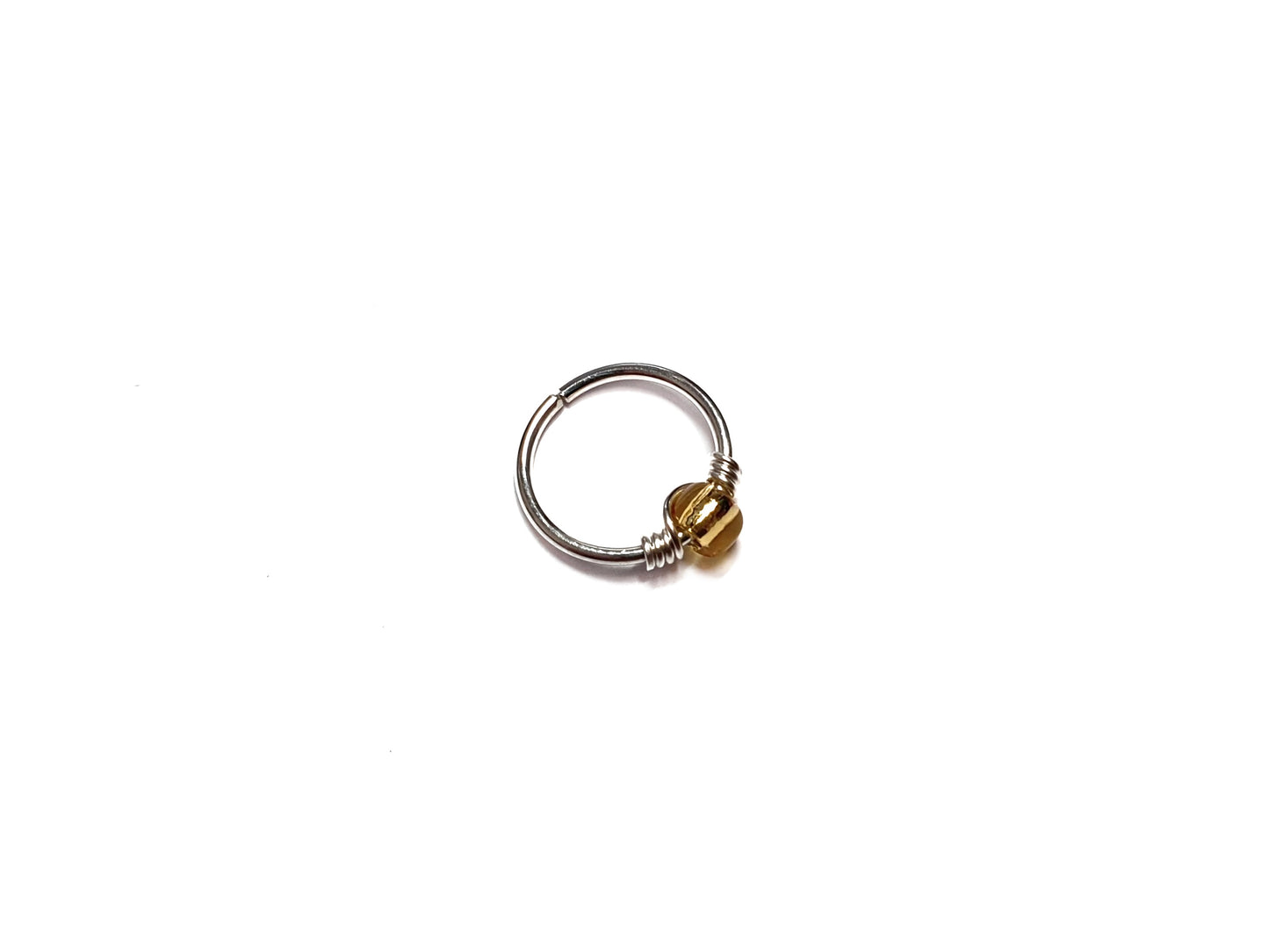 Sterling silver cartilage hoop