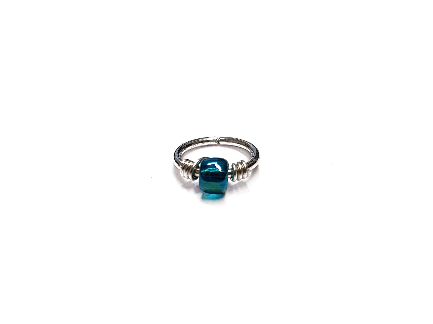 Cartilage hoop ring sterling silver