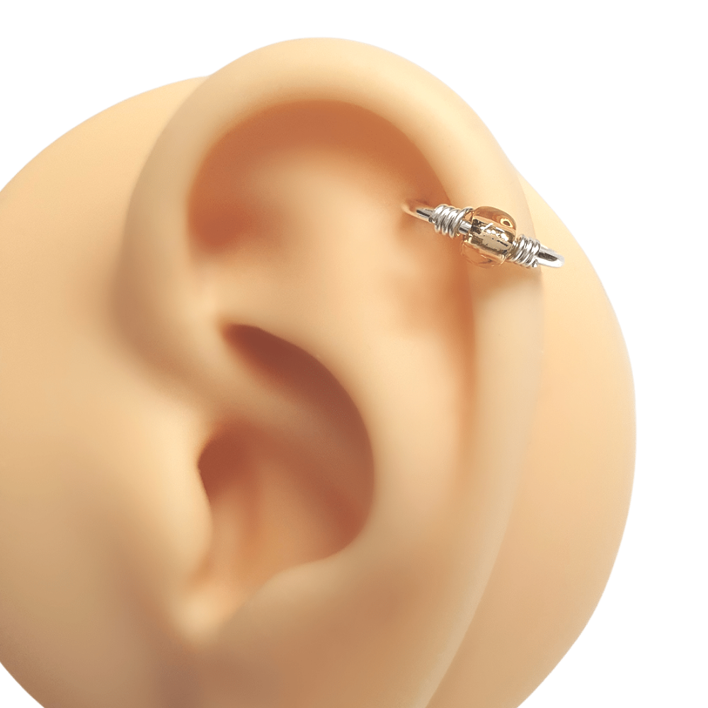 Sterling silver cartilage hoop