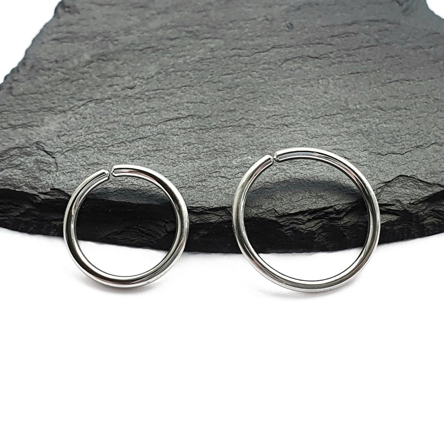 16g sterling silver hoop earring helix cartilage piercing