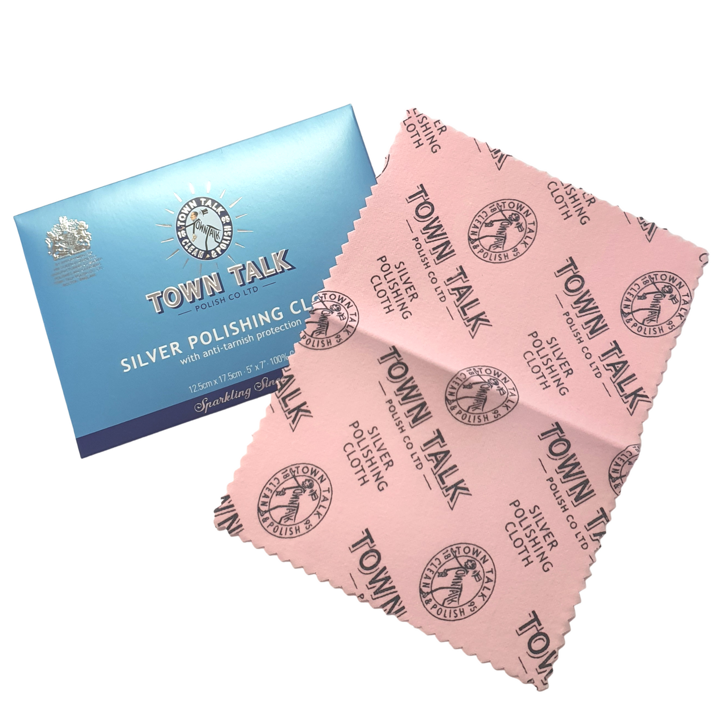town talk silver polishing cloth