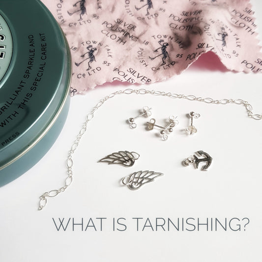 Sterling Silver tarnish going black