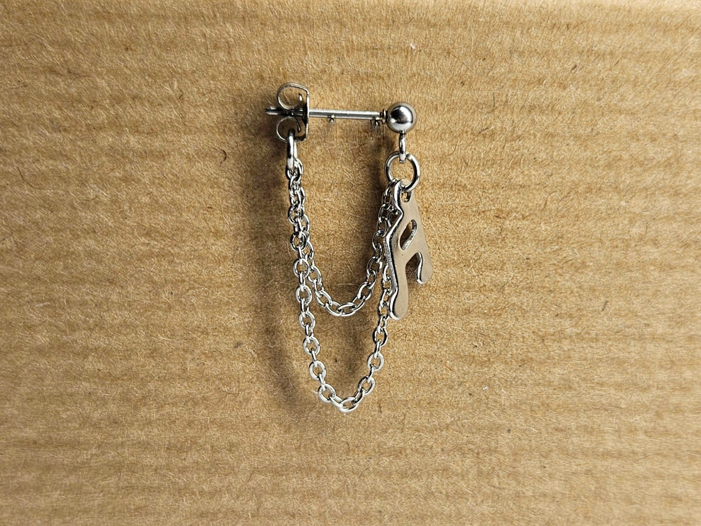 Musical Note Charm Stainless Steel Cartilage Earring