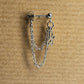 Butterfly Charm Stainless Steel Cartilage Earring
