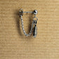 Stainless Steel Feather Cartilage Chain Earring