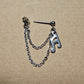 Musical Note Charm Stainless Steel Cartilage Earring