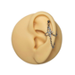 Butterfly Charm Stainless Steel Cartilage Earring
