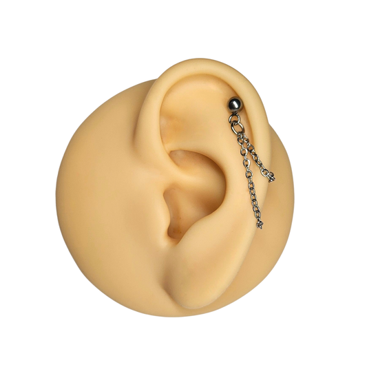 Trace Chain Stainless Steel Helix Cartilage Earring