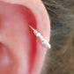 Sterling silver helix cartilage 20g earring
