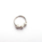 Sparkly Beads Sterling Silver 925 Cartilage Seamless Hoop Earring. 18g 20g
