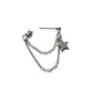 Star Stainless Steel Cartilage Chain Earring