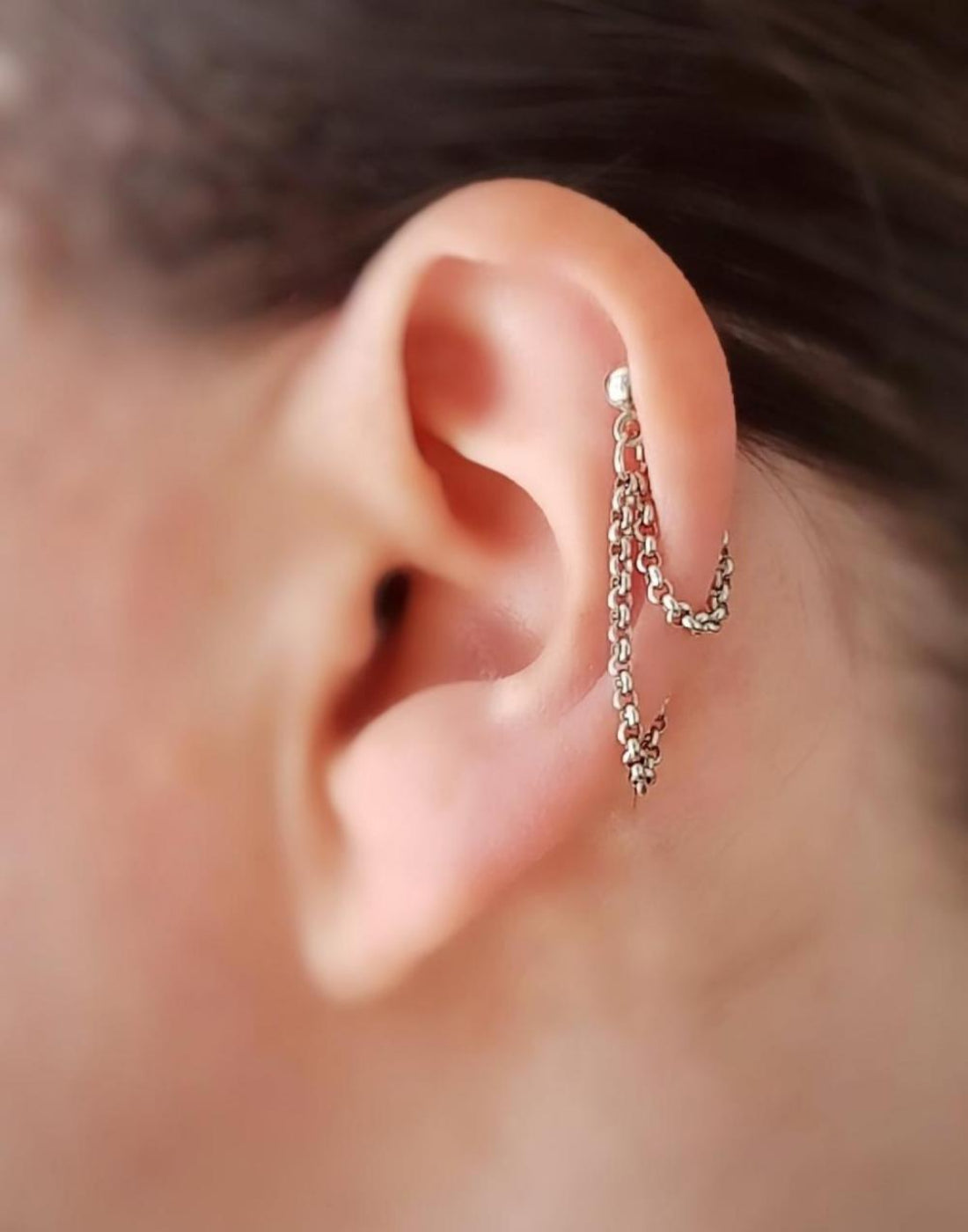 Helix Earring with 3cm/5cm Chains